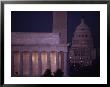 A View Of The Lincoln And Washington Monuments, And The U.S. Capitol by Karen Kasmauski Limited Edition Print