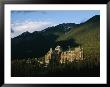 The Banff Springs Hotel, Nestled In An Evergreen Forest by Michael S. Lewis Limited Edition Print