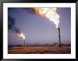 Recycling Station Where Natural Gas That Cannot Be Used At The Time Is Burned Off by Robert Sisson Limited Edition Print