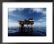 A Gas Platform In The Gulf Of Mexico by Wolcott Henry Limited Edition Print