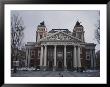 The National Theater In Sofia, Bulgaria, The Motto On The Facade Reads Union Makes Strength by Raul Touzon Limited Edition Print