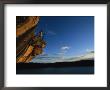 A Cyclist Atop A Rock Overhang Near Dolores, Colorado by Bill Hatcher Limited Edition Pricing Art Print