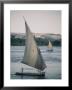 Twin Feluccas Move In Unison On The Nile Near Luxor by Stephen St. John Limited Edition Print