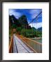Footbridge Over Nam Sot River, Vang Vieng, Laos by Ryan Fox Limited Edition Print