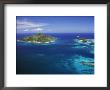 Ile Sainte Anne (St. Anne Island) In Blue Sea, Northeast Coast, Island Of Mahe, Indian Ocean by Bruno Barbier Limited Edition Print