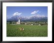 Going And Kaiser Mountains, Tirol (Tyrol), Austria by Hans Peter Merten Limited Edition Pricing Art Print