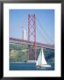 25Th April Bridge Over The Tagus River And The Christ Statue In Background by Marco Simoni Limited Edition Pricing Art Print