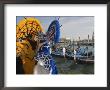 Masked Faces And Costume At The Venice Carnival, Venice, Italy by Christian Kober Limited Edition Print