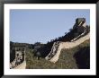 Tourists Walk Along A Section Of The Great Wall Of China by Gordon Wiltsie Limited Edition Pricing Art Print