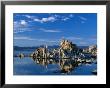 Tufa Outcrops Reflected In Lake, Eastern Sierra Nevada, Mono Lake, Usa by Nicholas Pavloff Limited Edition Print