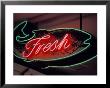 Fresh Fish Sign At Pike Place Market, Seattle, Washington, Usa by John & Lisa Merrill Limited Edition Print