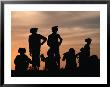 Men At Their Camp In Thar Desert During Pushkar Camel Fair, Pushkar, Rajasthan, India by Richard I'anson Limited Edition Print