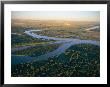 Aerial View Of The Confluence Of The Yellowstone And Missouri Rivers by Sam Abell Limited Edition Print