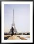 Tourist Taking Photograph Of The Eiffel Tower, Paris, Ile-De-France, France by Jan Stromme Limited Edition Pricing Art Print