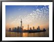 Lujiazui Finance And Trade Zone, With Oriental Pearl Tower, And Huangpu River, Shanghai, China by Jochen Schlenker Limited Edition Print