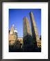 Le Torri Dell'asinello (Asinelli Tower), Bologna, Emilia Romagna, Italy, Europe by Oliviero Olivieri Limited Edition Print
