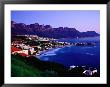 Overhead Of Clifton, Camps Bay With Twelve Apostles In Background, Cape Town, South Africa by Pershouse Craig Limited Edition Print