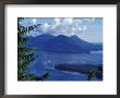 Aerial View Of Boat And Annette Island Near Ketchikan, Inside Passage, Alaska, Usa by Howie Garber Limited Edition Print