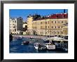 Boats Cruising On Moyka Canal, St. Petersburg, Russia by Jonathan Smith Limited Edition Print