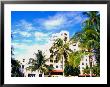 Art Deco Building, South Beach, Miami, Florida, Usa by Terry Eggers Limited Edition Print