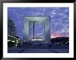 Plaza La Defense At Dusk, Paris, France by Bob Burch Limited Edition Pricing Art Print