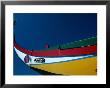 Decorated Prow Of A Wooden Seaweed Fisherman's Boat In Murtosa, Azores, Portugal by Jeffrey Becom Limited Edition Print