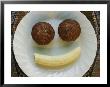 Smiling Breakfast Of Muffins And A Banana by Marc Moritsch Limited Edition Print