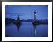 Lindau Lighthouse, Lake Konstanz, Germany by Demetrio Carrasco Limited Edition Print