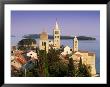 Medieval Rab Bell Towers And Elevated View Of The Town, Dalmatian Coast, Croatia by Gavin Hellier Limited Edition Print