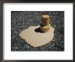 An Upside-Down Chocolate Ice Cream Cone Melts Into A Brown Puddle On A Hot Parking Lot by Stephen St. John Limited Edition Print