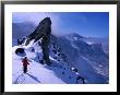 Climber Overlooking Weasel River Valley, Auyuittuq National Park, Baffin Island, Nunavut, Canada by Grant Dixon Limited Edition Print