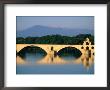 Pont Saint Benezet (Le Pont D' Avignon) Across The Rhone River, Avignon, France by John Elk Iii Limited Edition Print