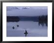 Three Fishermen At Kenai Lake, Ak by Hal Gage Limited Edition Pricing Art Print