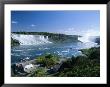 Niagara Falls On The Niagara River That Connects Lakes Ontario And Erie, New York State, Usa by Robert Francis Limited Edition Print