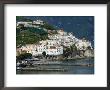 Town View With Harbor, Amalfi, Amalfi Coast, Campania, Italy by Walter Bibikow Limited Edition Pricing Art Print