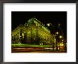 Tram Passing Neo-Renaissance National Theatre At Night, Blur, Prague, Czech Republic by Richard Nebesky Limited Edition Print