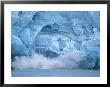 Hubbard Glacier Calving Chunks Of Ice Into The Water by Michael Melford Limited Edition Print
