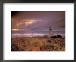 North Head Lighthouse At Sunset, Fort Canby State Park, Washington, Usa by Brent Bergherm Limited Edition Print