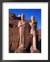 Two Collosi Statues At 8Th Pylon At Karnak Temple In Ancient Thebes, Luxor, Egypt by Anders Blomqvist Limited Edition Print