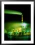 Pollution From Pulp Mill Enhanced At Night, Eureka, California, Usa by Jan Stromme Limited Edition Pricing Art Print