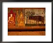 Mural In Buddhist Monastery At Xishuangbanna, Yunnan, China by Diana Mayfield Limited Edition Pricing Art Print