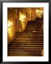 Snow Covered Radnicke Steps In Mala Strana Suburb At Night, Prague, Czech Republic, Europe by Richard Nebesky Limited Edition Print