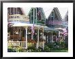 Gingerbread House, Oak Bluffs, Martha's Vineyard, Massachusetts, Usa by Walter Bibikow Limited Edition Print