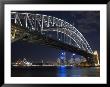 Opera House And Harbour Bridge At Night, Sydney, New South Wales, Australia, Pacific by Sergio Pitamitz Limited Edition Pricing Art Print