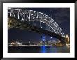 Opera House And Harbour Bridge At Night, Sydney, New South Wales, Australia, Pacific by Sergio Pitamitz Limited Edition Print