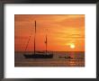 Masted Sailboat At Sunset, Cape Cod, Ma by Gary D. Ercole Limited Edition Print