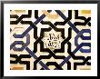 Decorative Tiles (Azulejos), Alhambra, Granada, Spain by Chester Jonathan Limited Edition Pricing Art Print