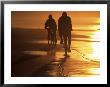 Couple Biking Toward Sunset, Monterey, Ca by Hal Gage Limited Edition Print