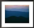 Sunset Over The Blue Ridge Mountains by Raymond Gehman Limited Edition Pricing Art Print