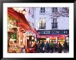 Evening Detail, Place Du Tertre, Montmartre, Paris, France by Walter Bibikow Limited Edition Print